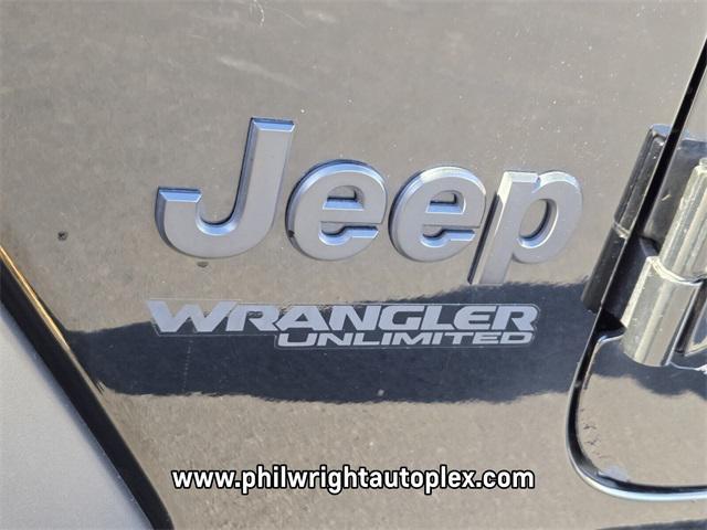 used 2020 Jeep Wrangler Unlimited car, priced at $26,588