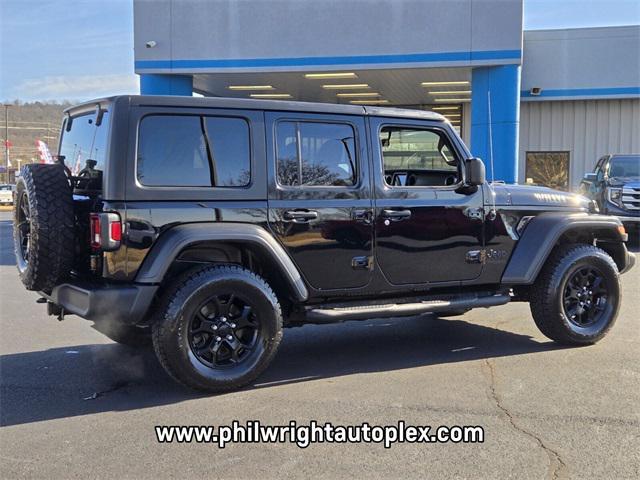 used 2020 Jeep Wrangler Unlimited car, priced at $26,588