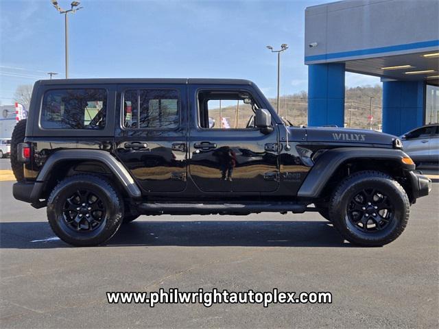 used 2020 Jeep Wrangler Unlimited car, priced at $26,588