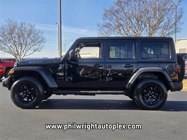used 2020 Jeep Wrangler Unlimited car, priced at $26,588