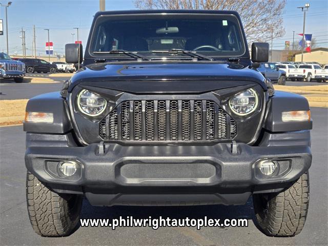 used 2020 Jeep Wrangler Unlimited car, priced at $26,588