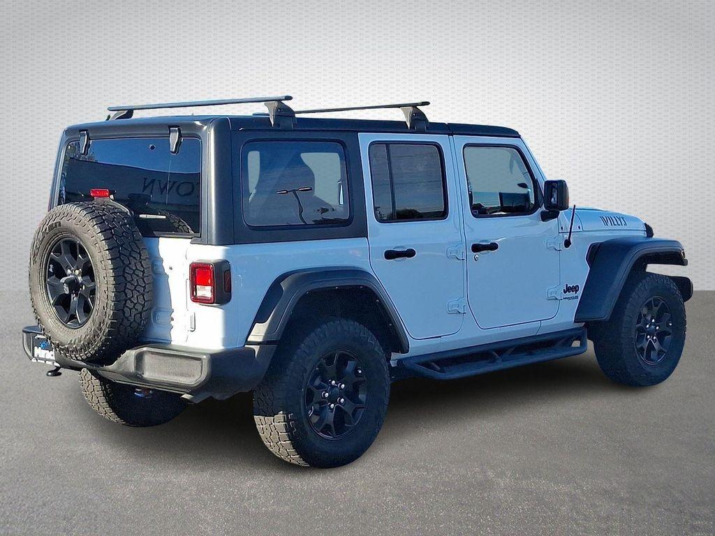 used 2022 Jeep Wrangler Unlimited car, priced at $27,000