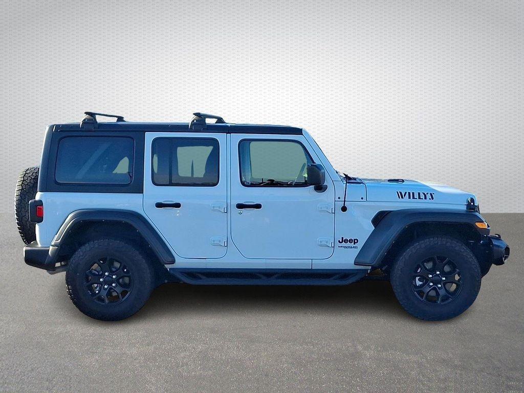 used 2022 Jeep Wrangler Unlimited car, priced at $27,000