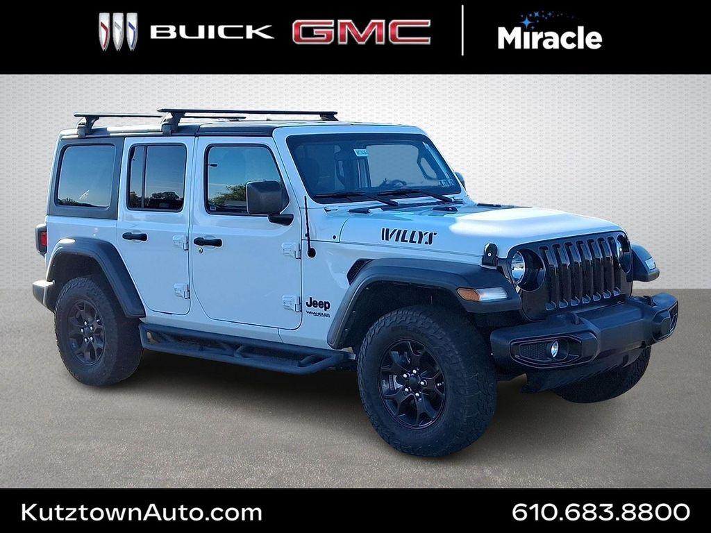 used 2022 Jeep Wrangler Unlimited car, priced at $27,000