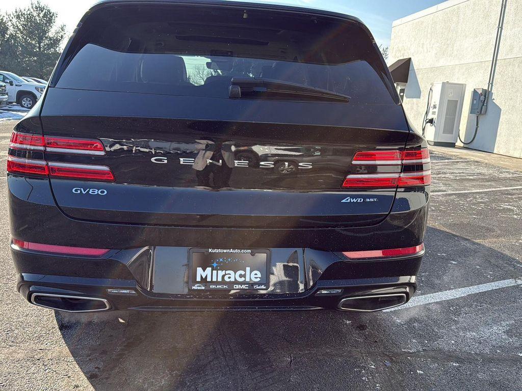 used 2024 Genesis GV80 car, priced at $49,490
