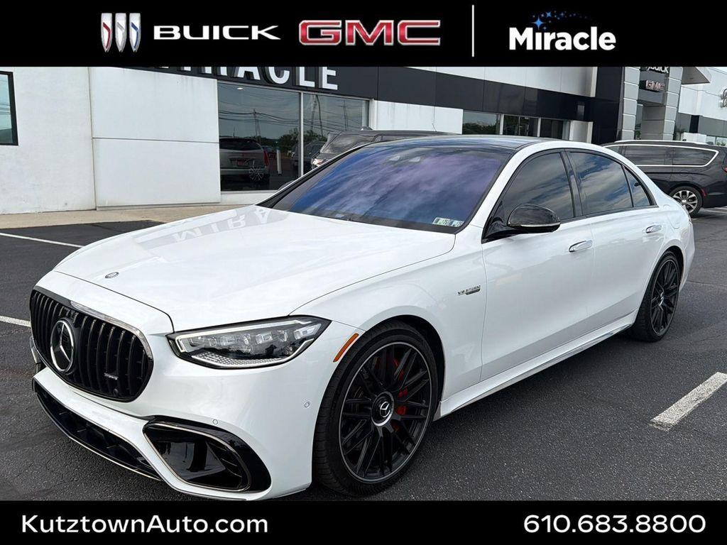 used 2024 Mercedes-Benz AMG S 63 E car, priced at $151,956