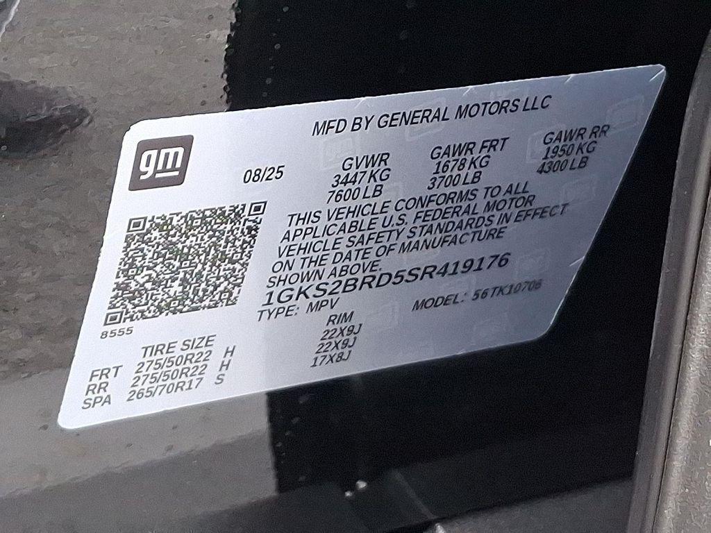 new 2025 GMC Yukon car, priced at $77,410