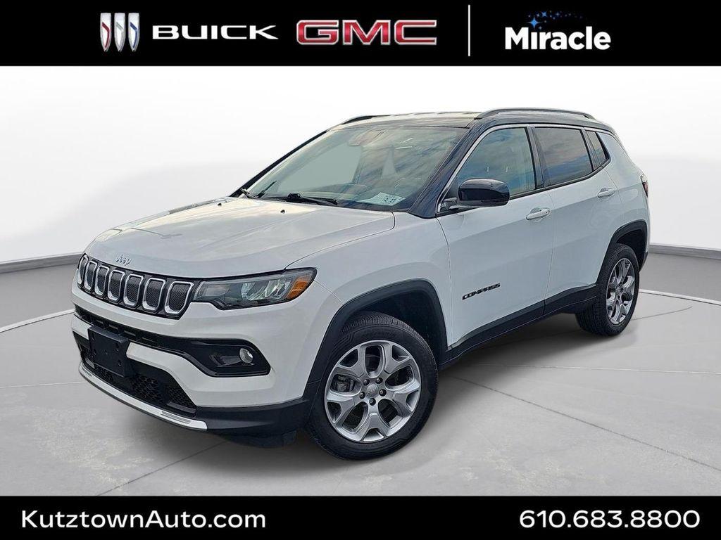 used 2022 Jeep Compass car, priced at $20,000
