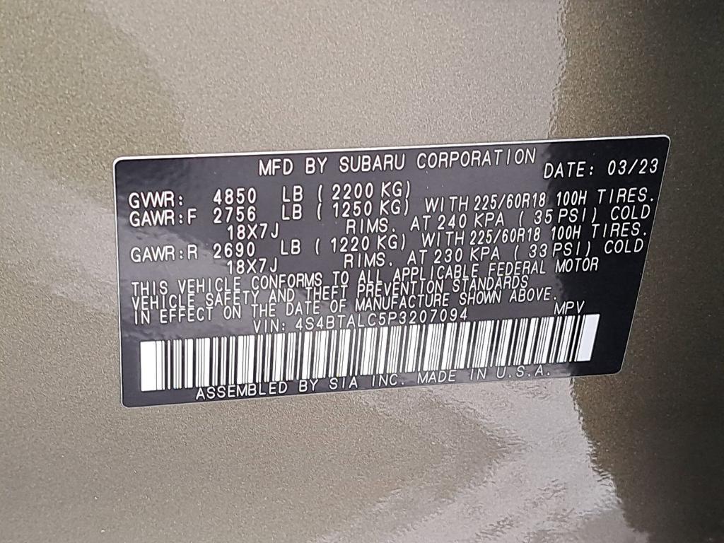 used 2023 Subaru Outback car, priced at $28,090