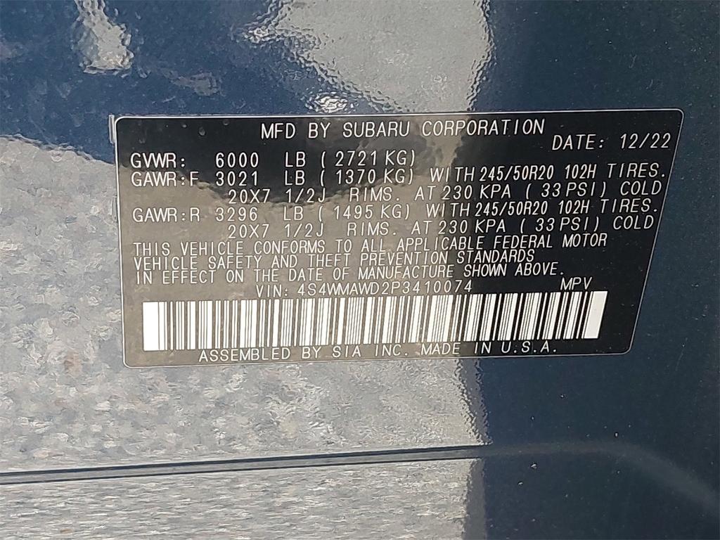 used 2023 Subaru Ascent car, priced at $31,832