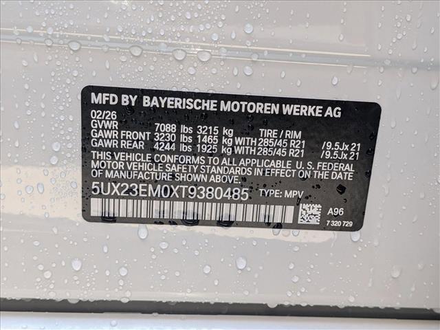 new 2026 BMW X7 car, priced at $95,840