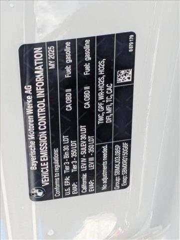 used 2025 BMW X3 car, priced at $70,775