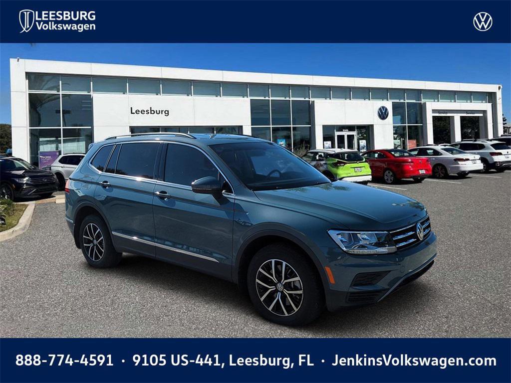 used 2021 Volkswagen Tiguan car, priced at $18,664