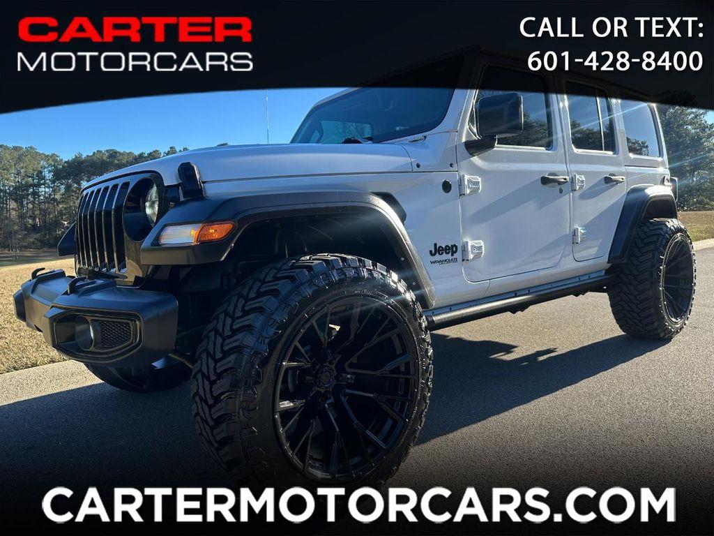used 2021 Jeep Wrangler car, priced at $35,900