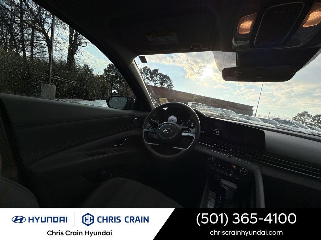 used 2023 Hyundai Elantra car, priced at $17,443
