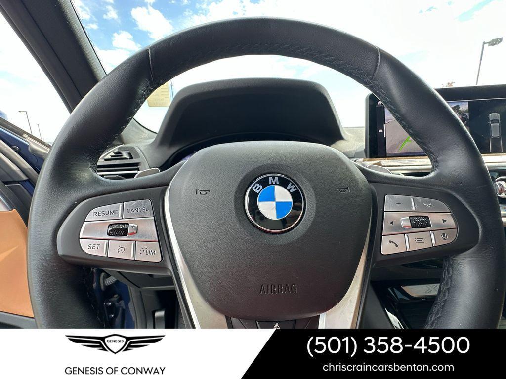 used 2022 BMW X3 car, priced at $27,182