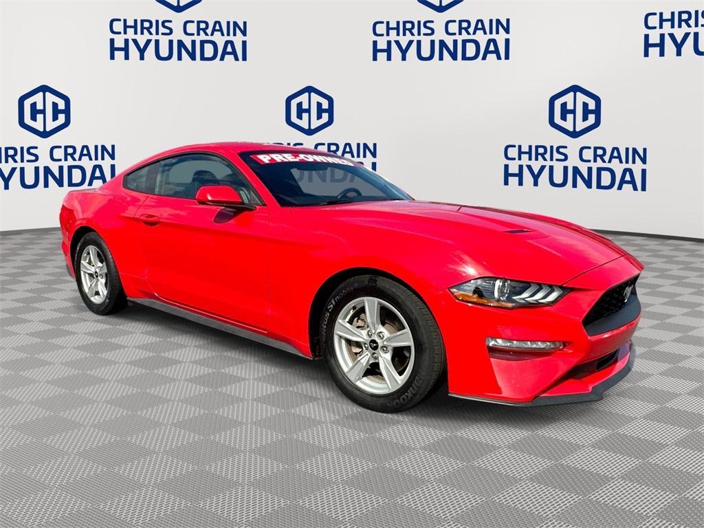 used 2020 Ford Mustang car, priced at $18,739