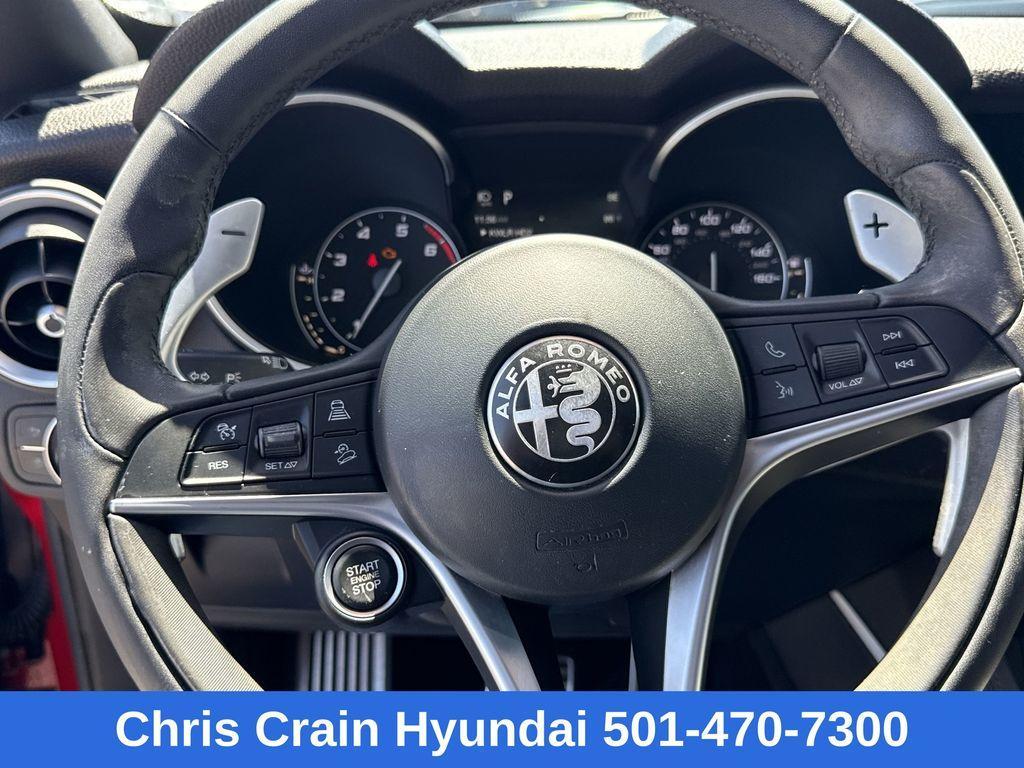 used 2018 Alfa Romeo Stelvio car, priced at $12,849