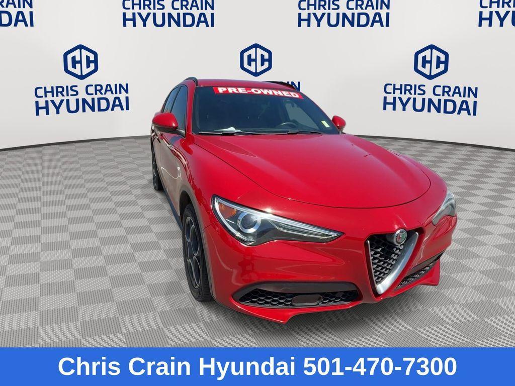 used 2018 Alfa Romeo Stelvio car, priced at $12,849