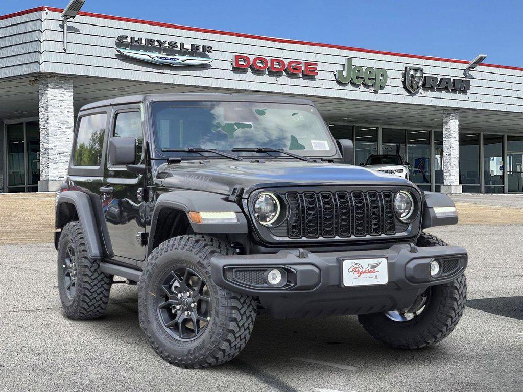 new 2025 Jeep Wrangler car, priced at $40,474