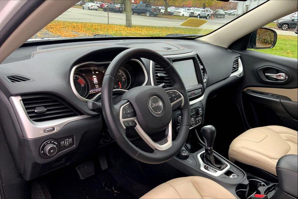 used 2017 Jeep Cherokee car, priced at $9,987