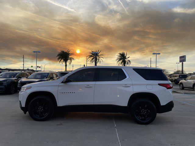 used 2021 Chevrolet Traverse car, priced at $21,358