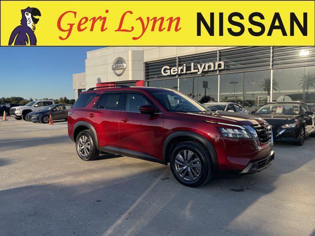 2025 Scarlet Ember Tintcoat Nissan Pathfinder