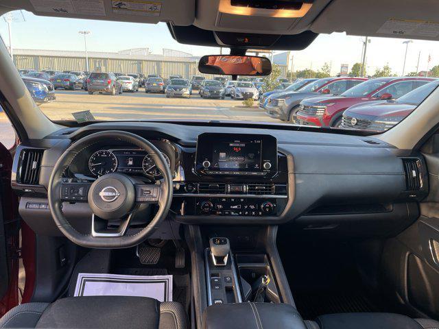 2025 Scarlet Ember Tintcoat Nissan Pathfinder
