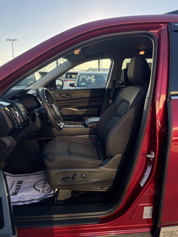 2025 Scarlet Ember Tintcoat Nissan Pathfinder