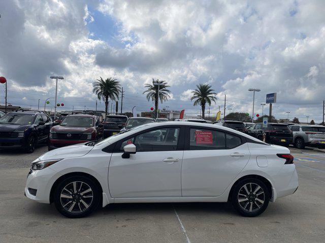 used 2025 Nissan Versa car, priced at $18,396