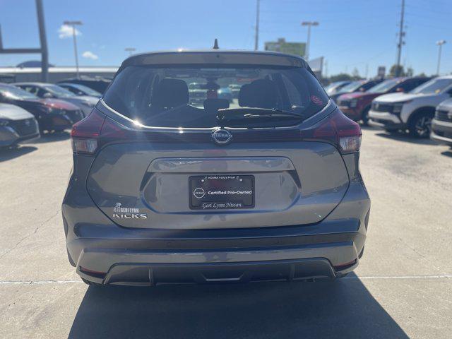 used 2025 Nissan Kicks car, priced at $20,887