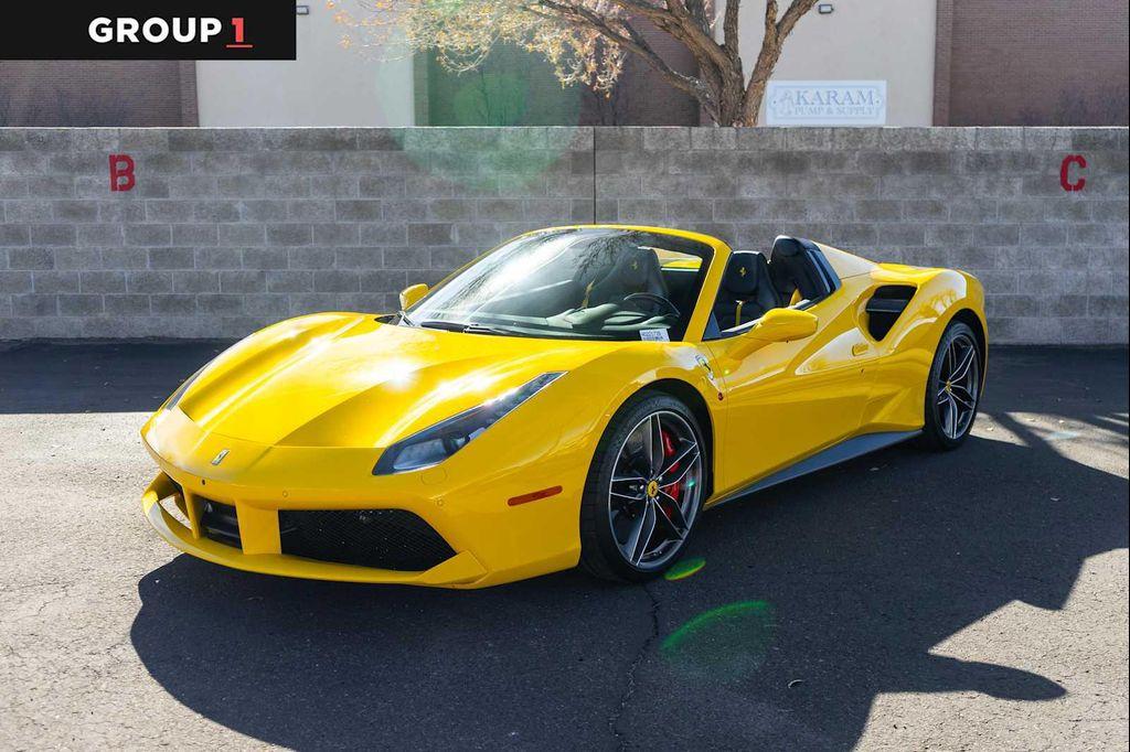 used 2017 Ferrari 488 Spider car, priced at $286,750