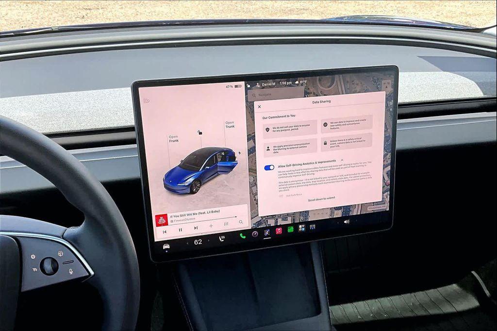 used 2025 Tesla Model 3 car, priced at $42,288
