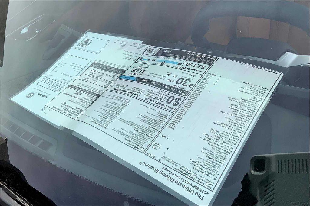 new 2025 BMW 430 car, priced at $55,950