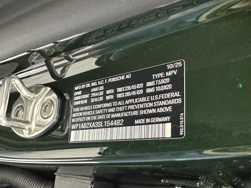 new 2025 Porsche Macan car, priced at $104,975