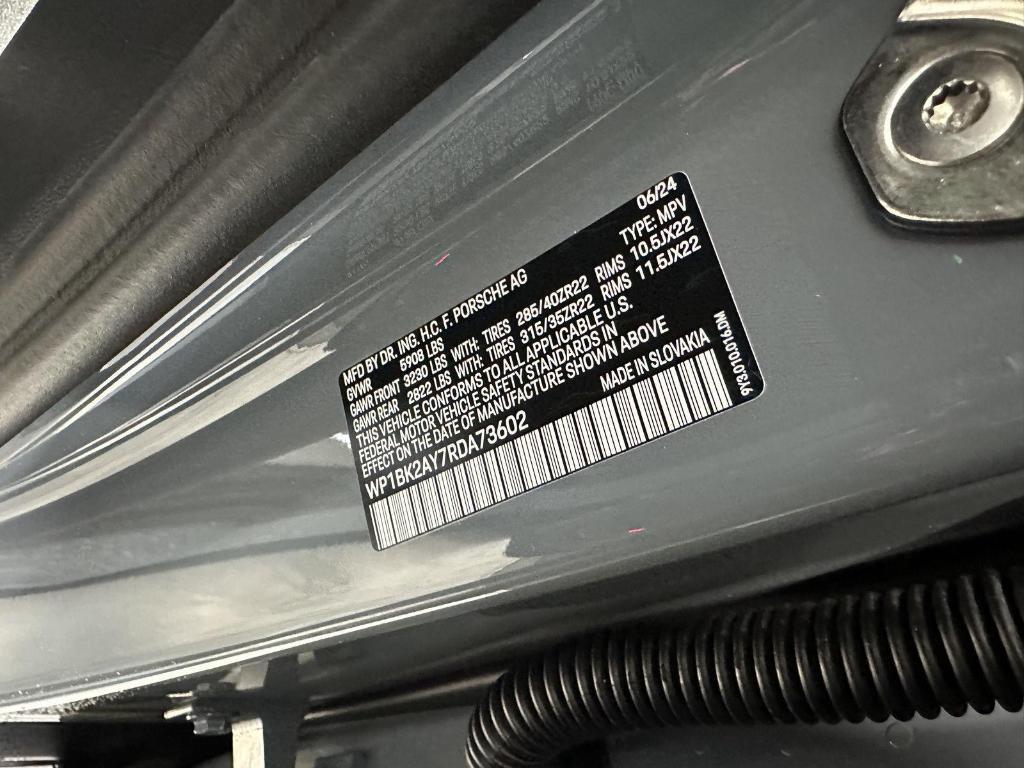 used 2024 Porsche Cayenne car, priced at $178,995