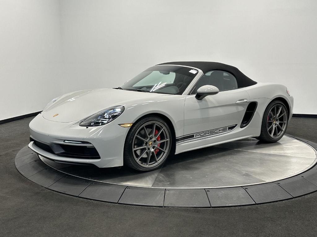 used 2025 Porsche 718 Boxster car, priced at $124,000