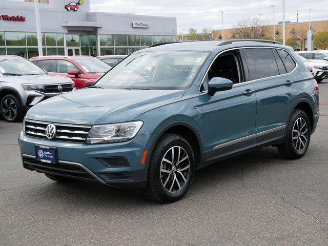 used 2021 Volkswagen Tiguan car, priced at $20,825