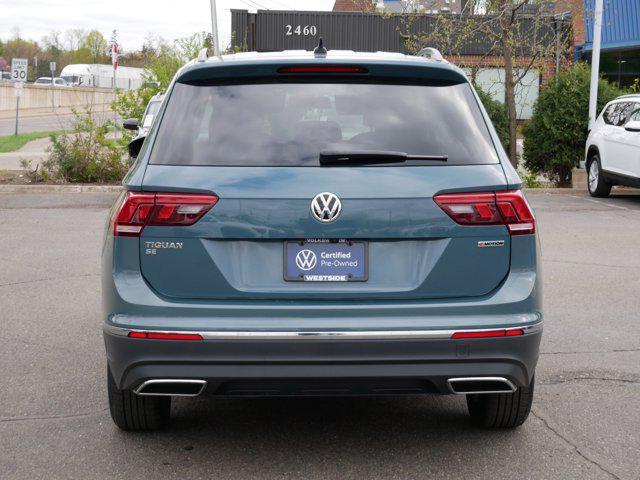 used 2021 Volkswagen Tiguan car, priced at $20,825