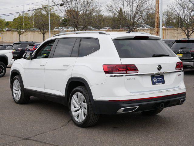 used 2021 Volkswagen Atlas car, priced at $26,325