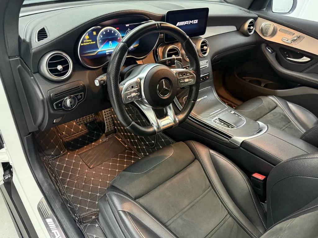 used 2021 Mercedes-Benz AMG GLC 63 car, priced at $48,533