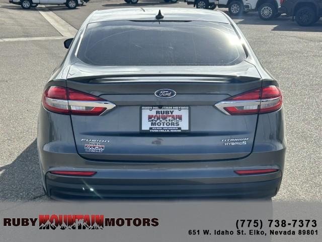 used 2019 Ford Fusion Hybrid car, priced at $11,995
