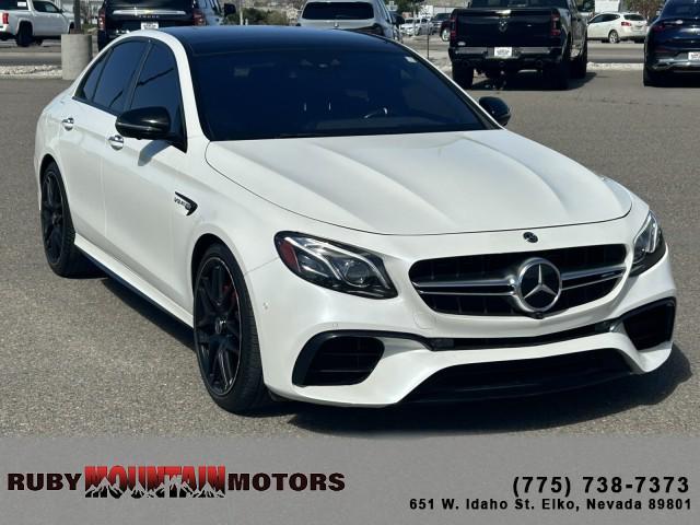 used 2018 Mercedes-Benz AMG E 63 car, priced at $48,995