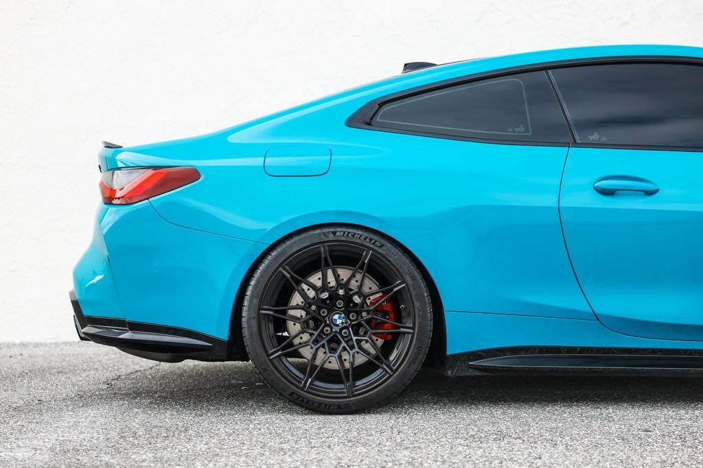 used 2022 BMW M4 car, priced at $73,990