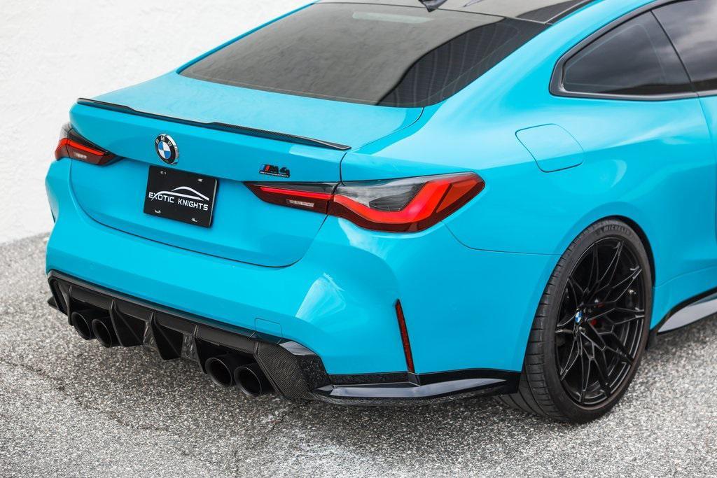 used 2022 BMW M4 car, priced at $73,990