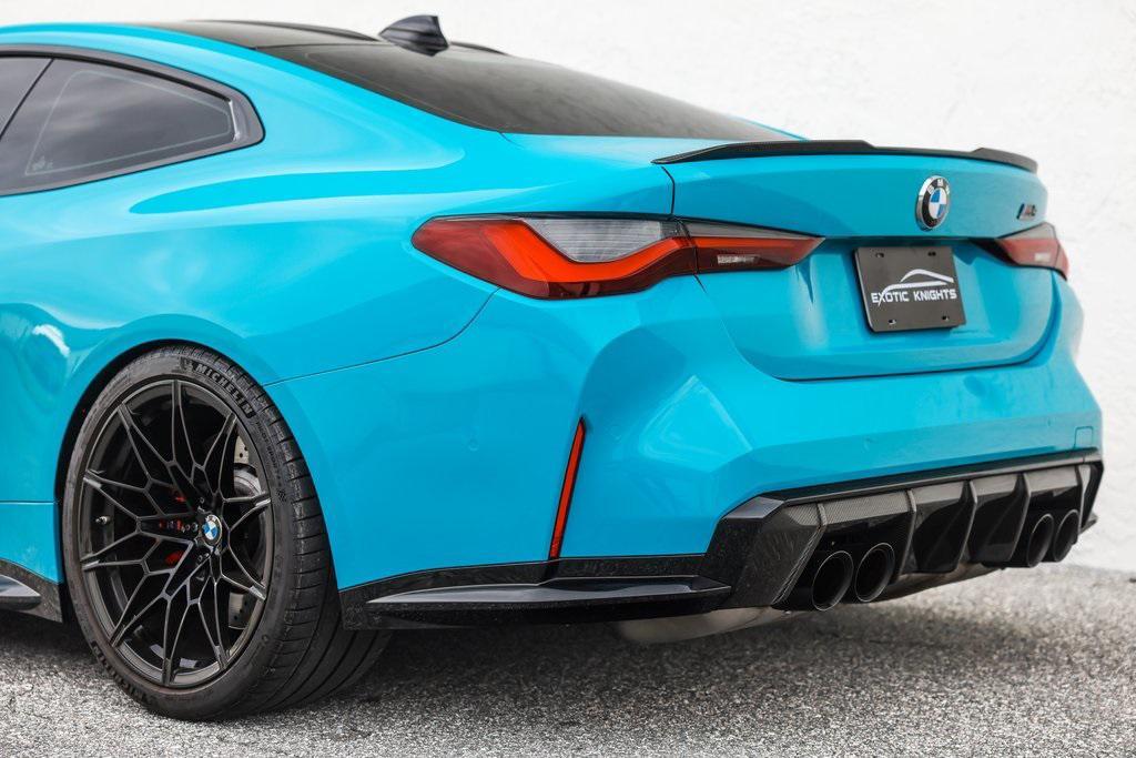 used 2022 BMW M4 car, priced at $73,990
