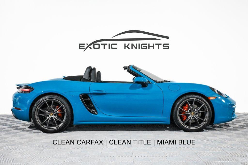 used 2018 Porsche 718 Boxster car, priced at $69,995