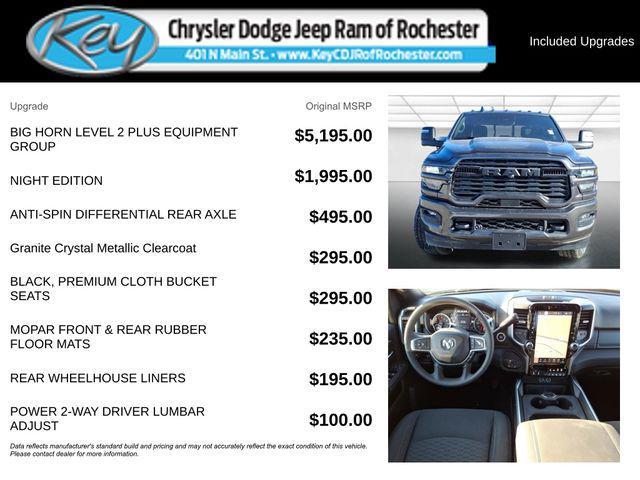new 2025 Ram 2500 car, priced at $58,215