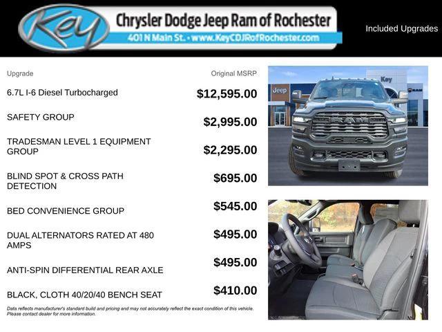 new 2025 Ram 2500 car, priced at $65,100