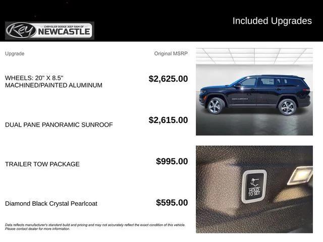 new 2025 Jeep Grand Cherokee L car, priced at $49,230